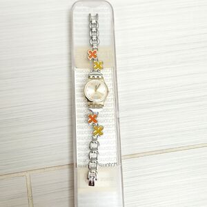 Swatch Watch - Floral Stainless Steel Bracelet